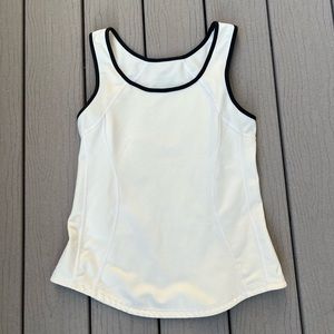 White Lululemon tank top
